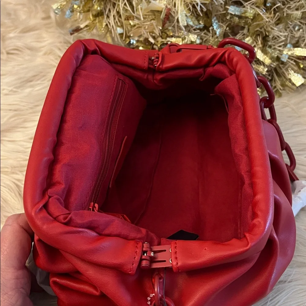 Badgley Mischka Red Women Bag NWT - Picture 9 of 9
